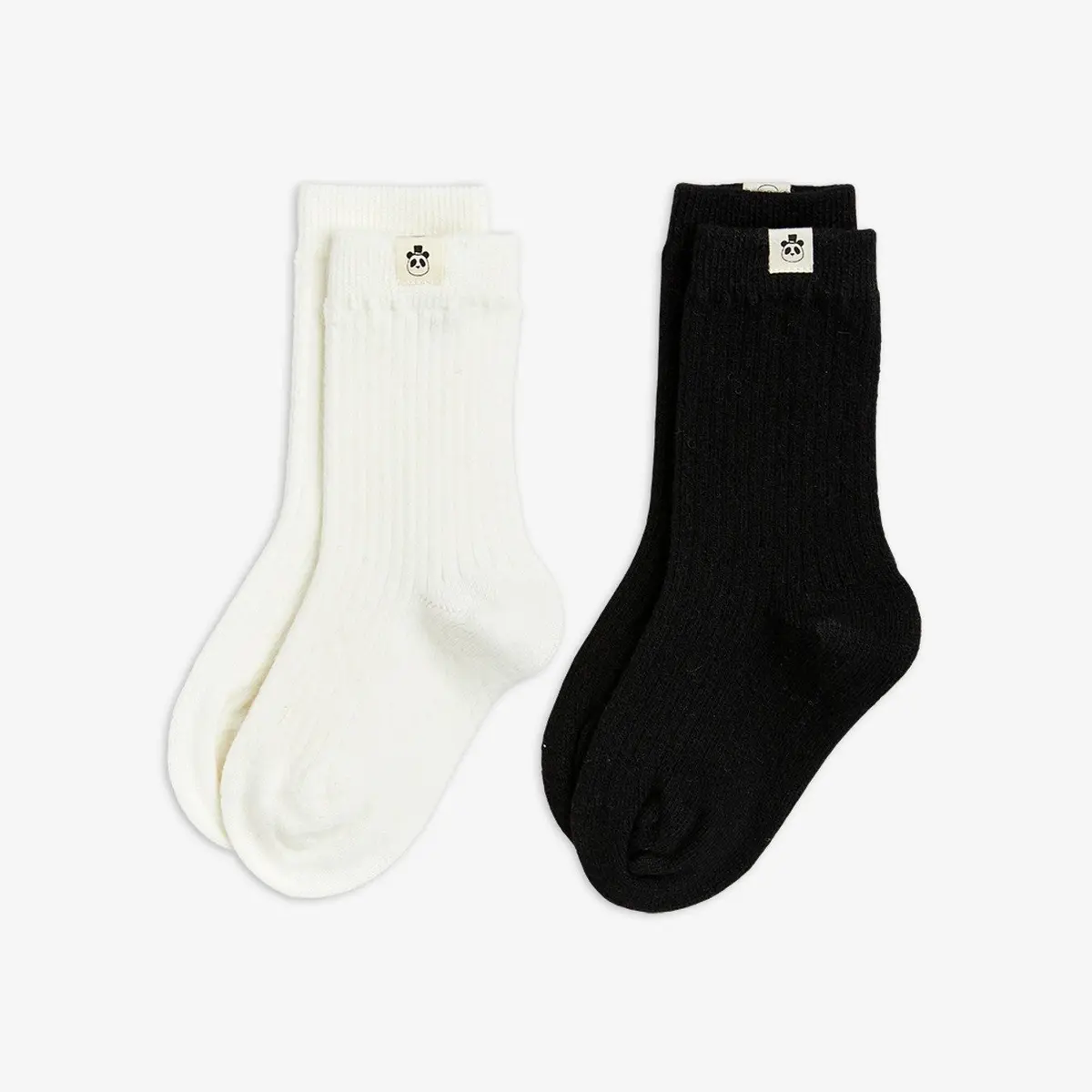 Basic wool blend socks 2-pack-image-0
