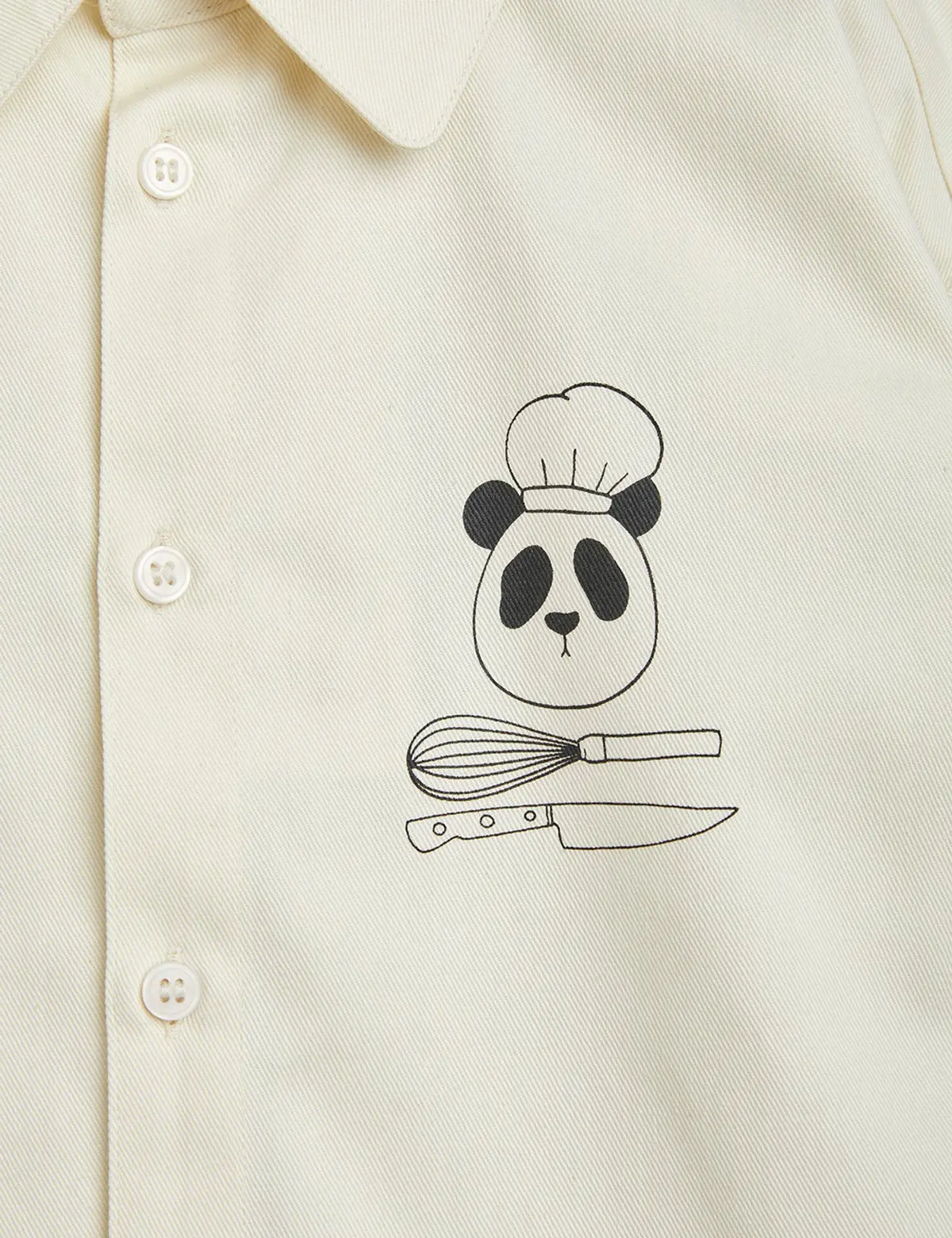 Chef Panda Woven Shirt-image-2