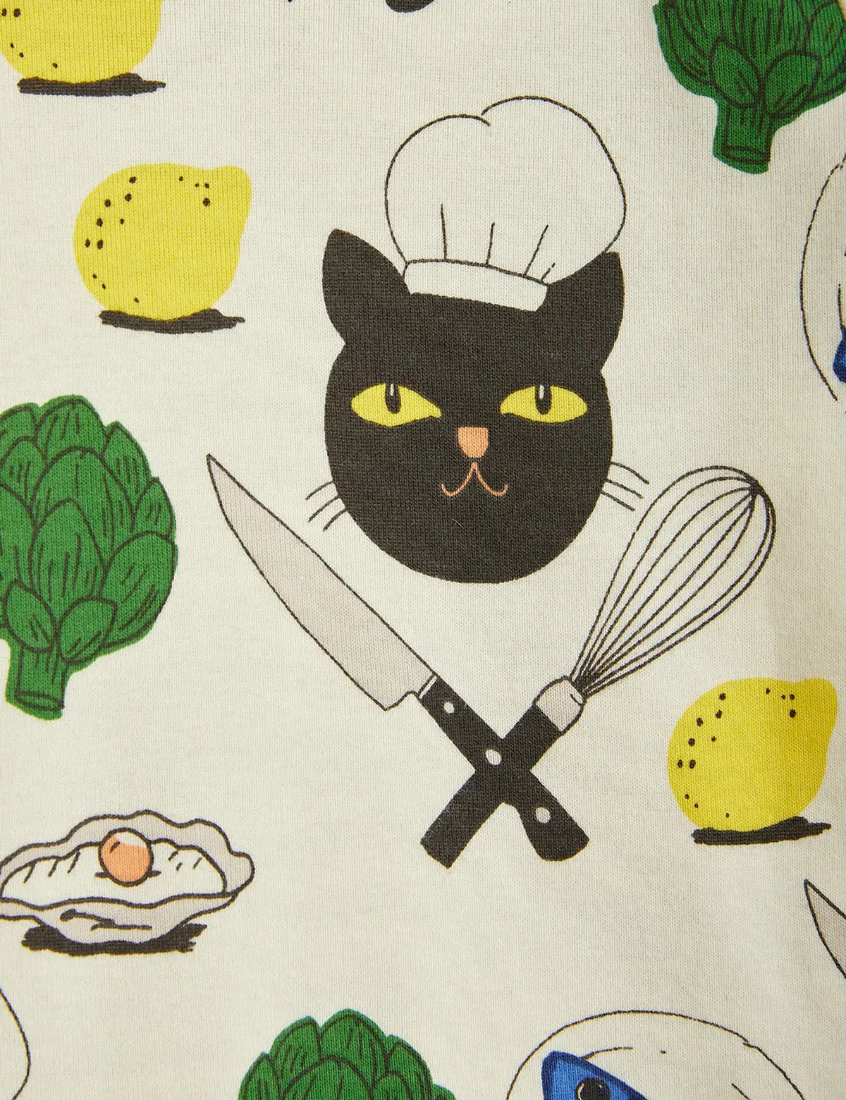 Chef Cat Långärmad T-Shirt-image-2