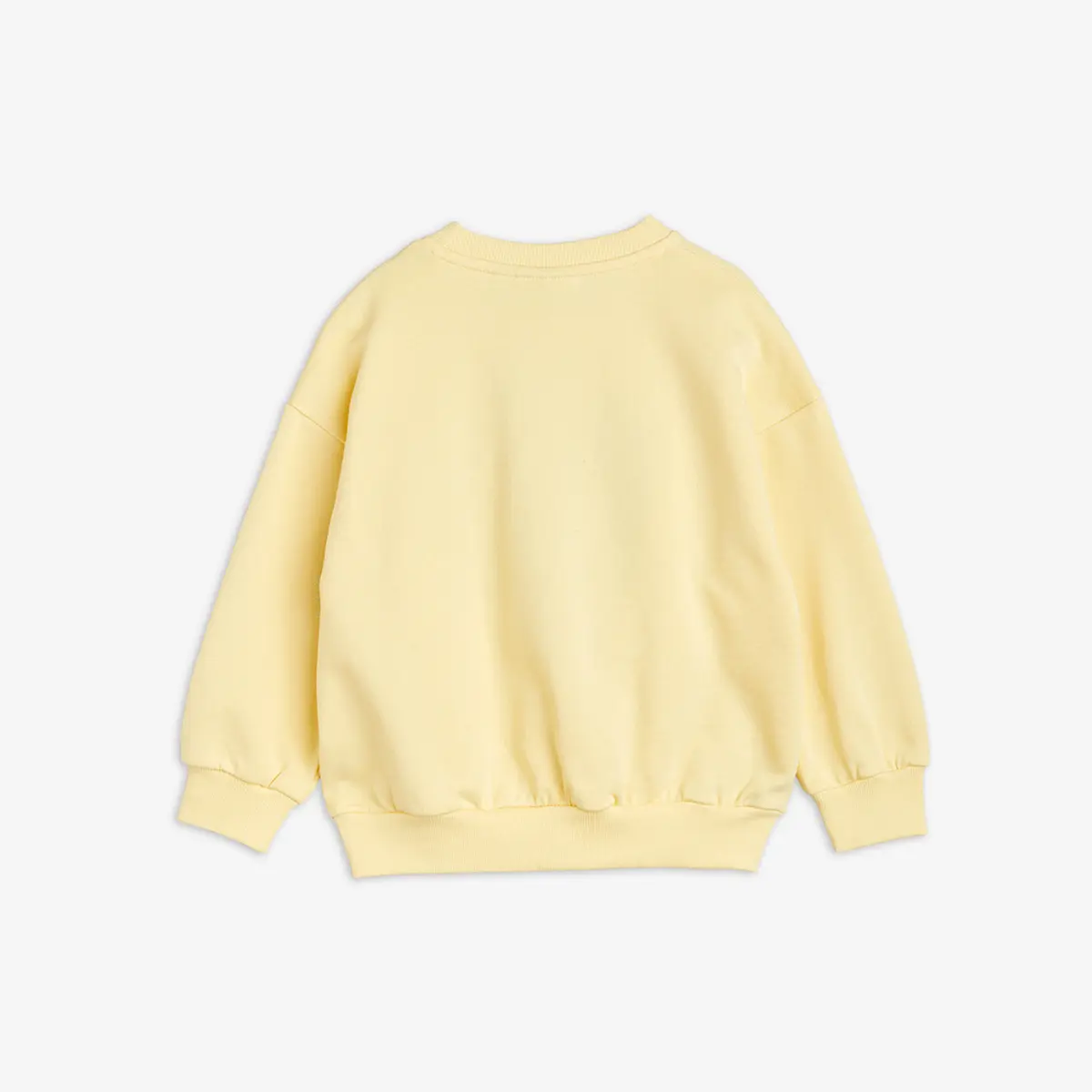 Radish Embroidered Sweatshirt Yellow-image-1