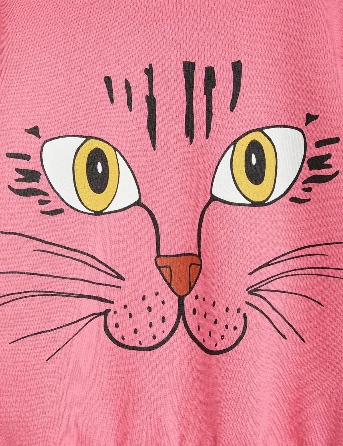 Cat Face Sweatshirt-image-2