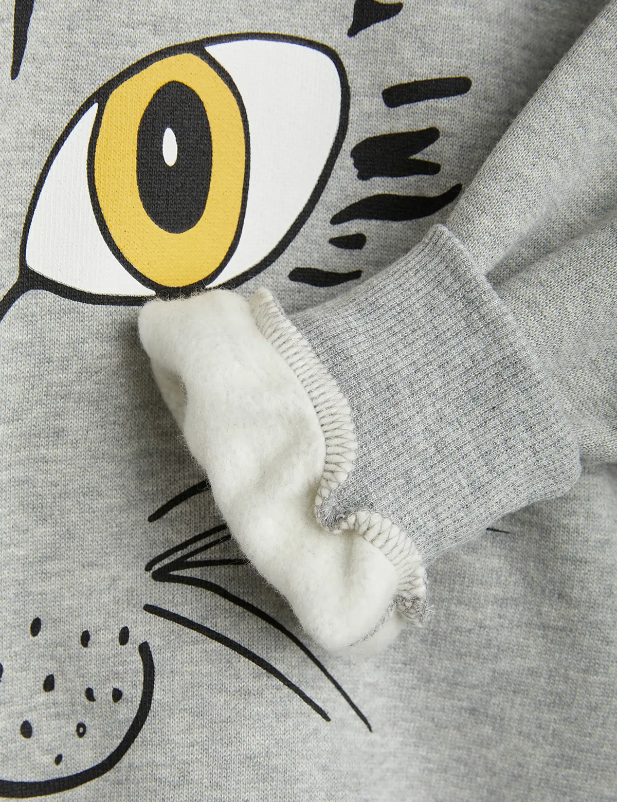 Cat Face Sweatshirt-image-3