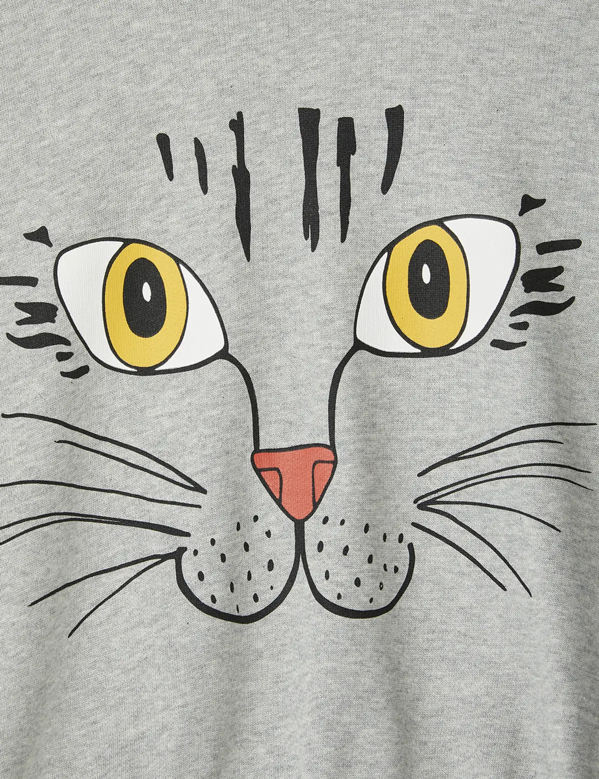 Cat Face Sweatshirt-image-2