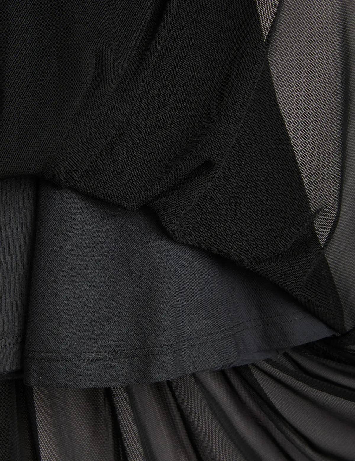 Bat Flower Tulle Skirt-image-3