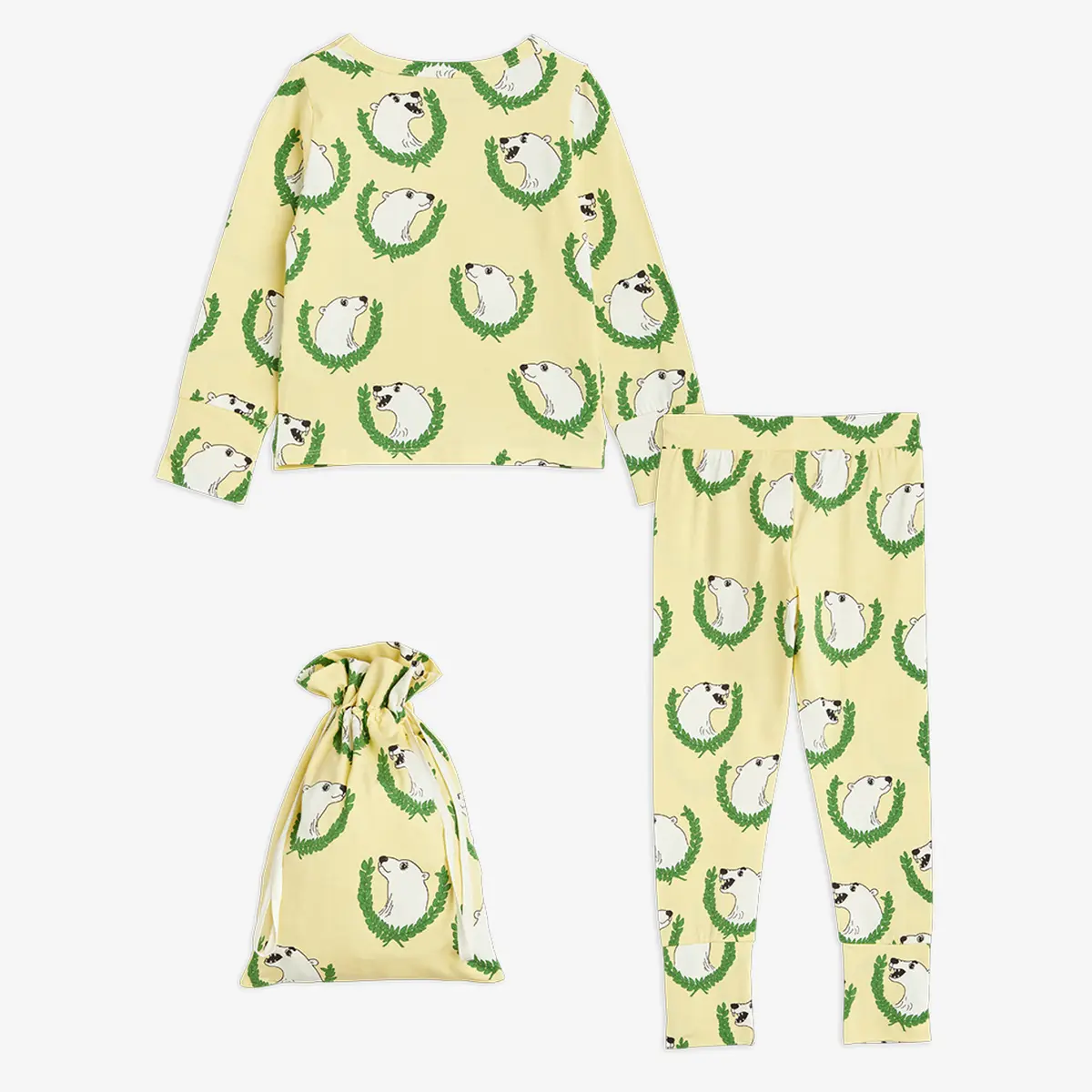 Upcycled Polar Bear Pyjama Set-image-1