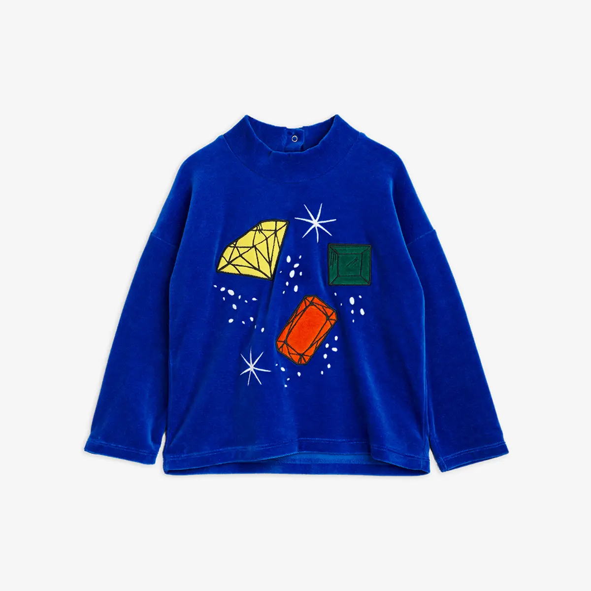 Jewels Velour Sweatshirt-image-0