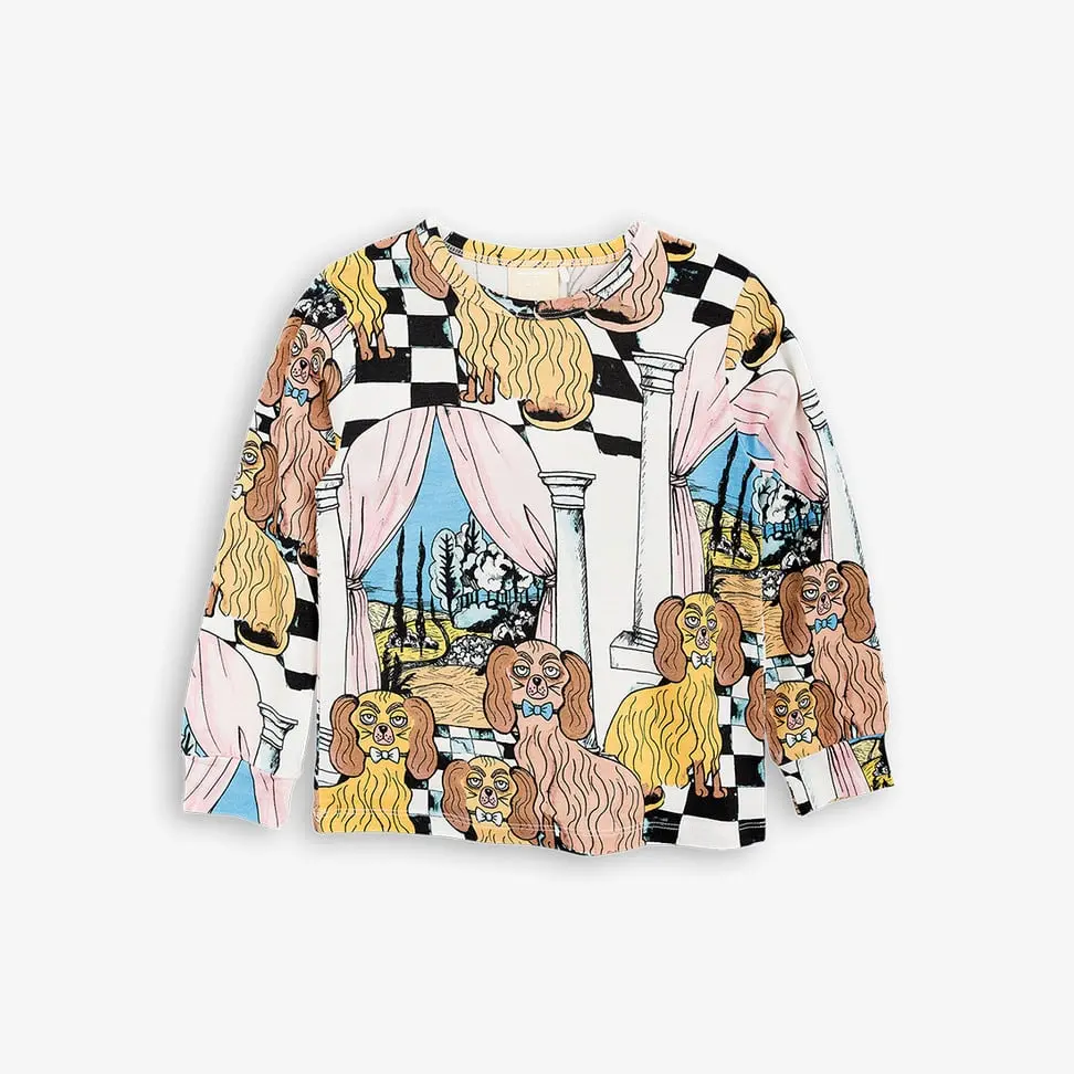 Dashing Dogs Long Sleeve T-shirt-image-0