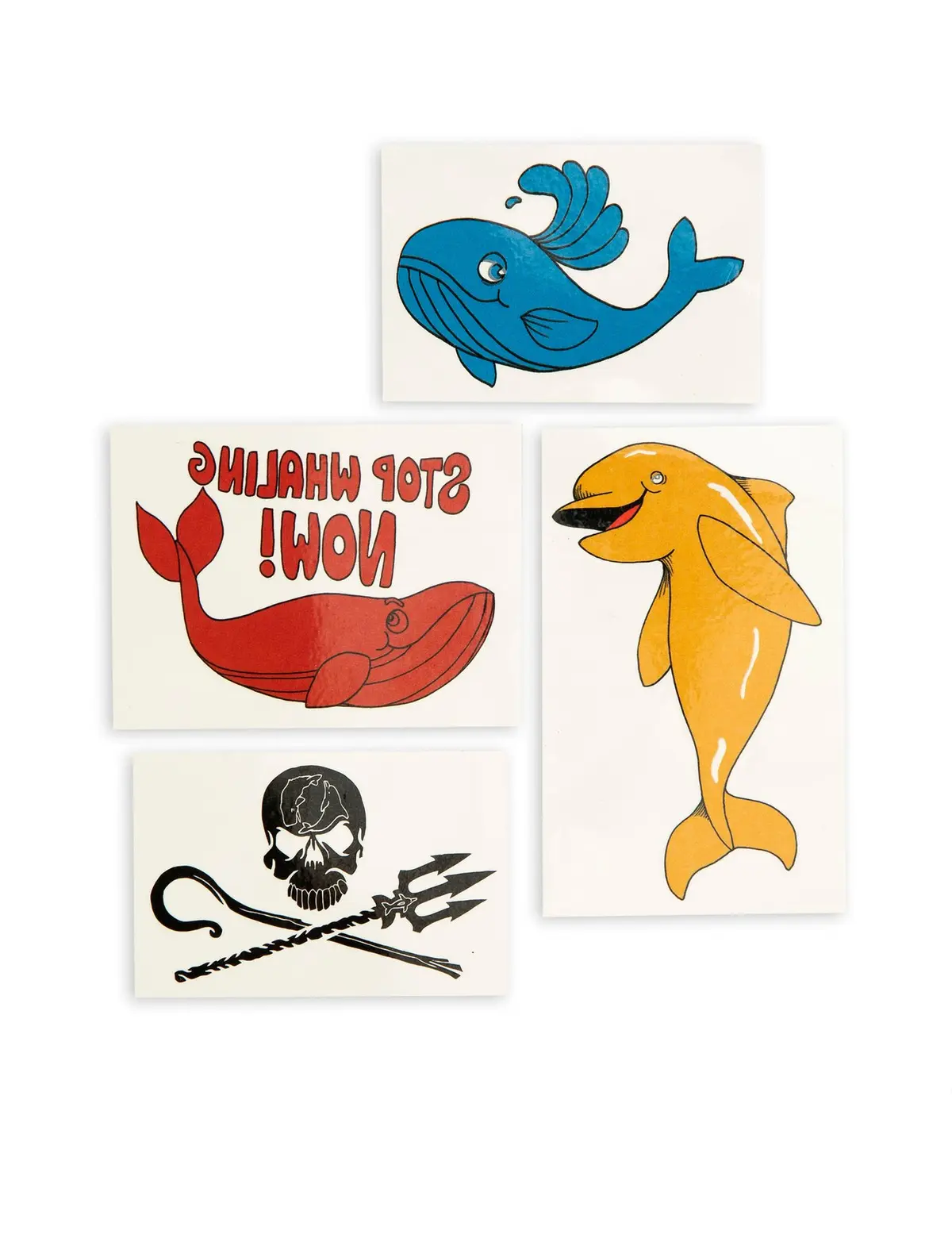 Stop Whaling Temporary Tattoos-image-0