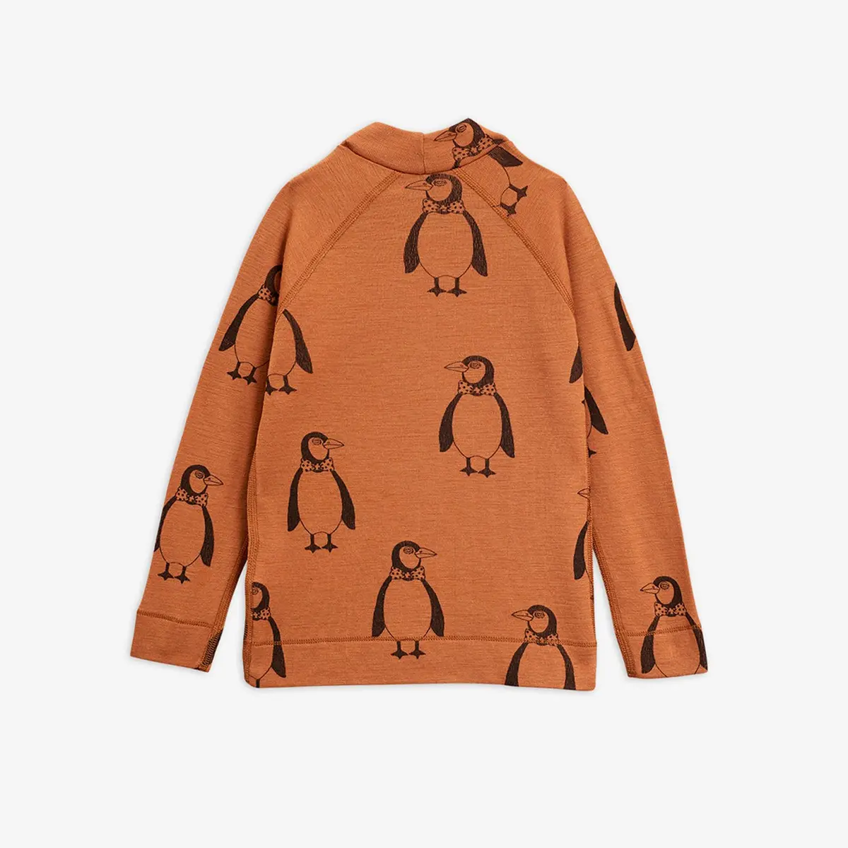 Penguin Wool Long Sleeve T-shirt-image-1