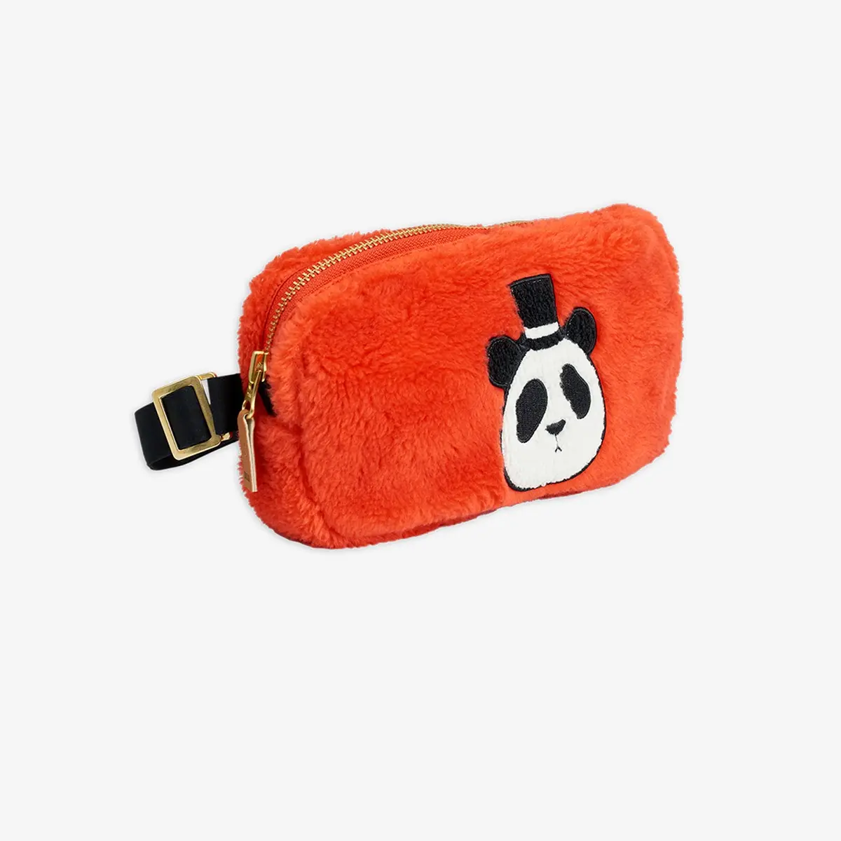 Faux Fur Bum Bag Red Mini Rodini