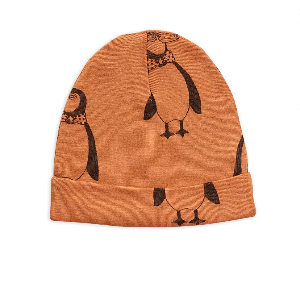 penguin-kids-wool-beanie-brown-mini-rodini