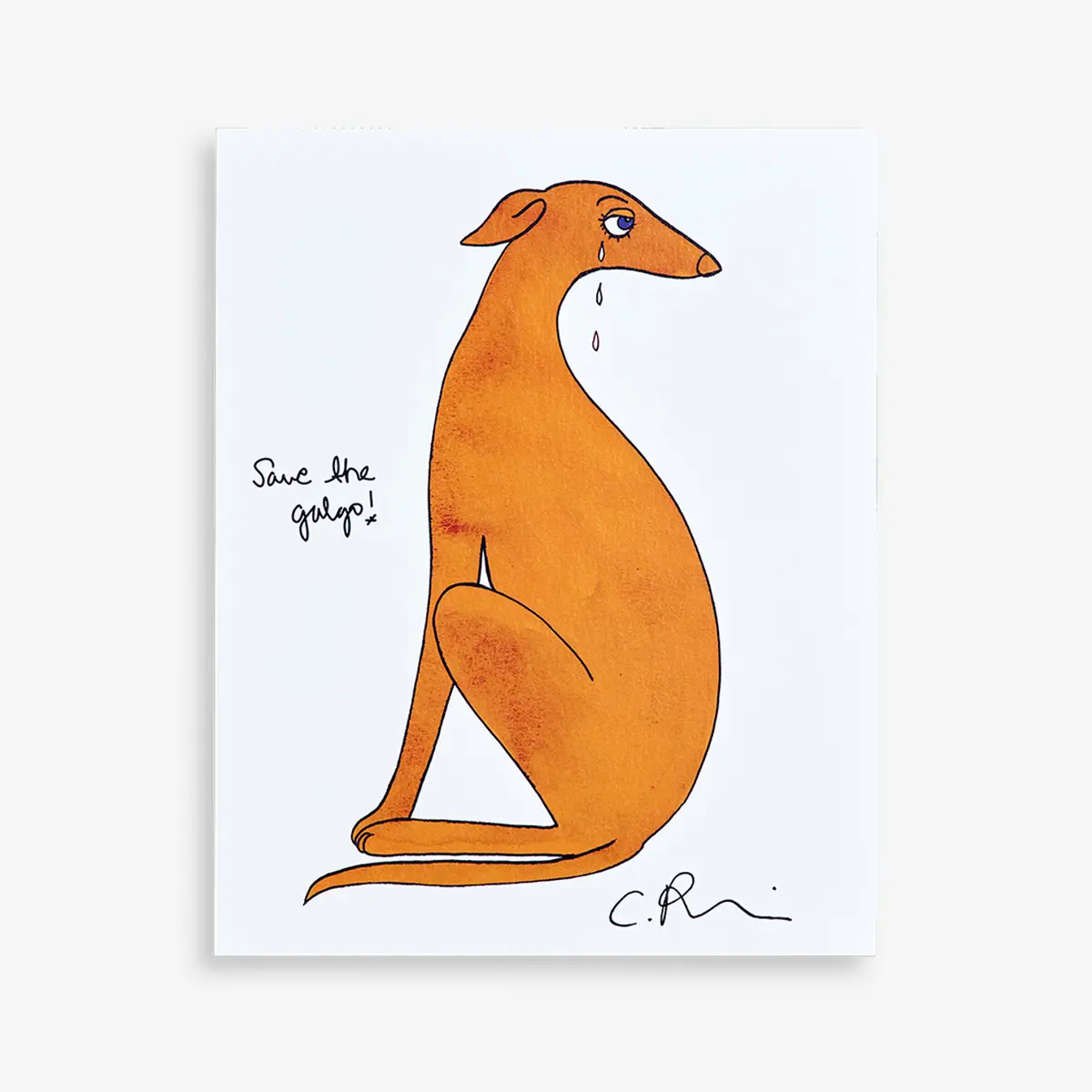 4-pack Wall Art Posters Save the Galgo-image-3