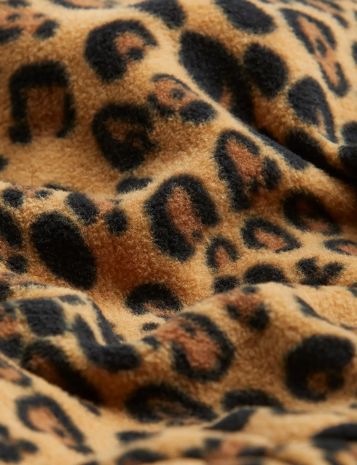Leopard Fleece Jacket-image-3