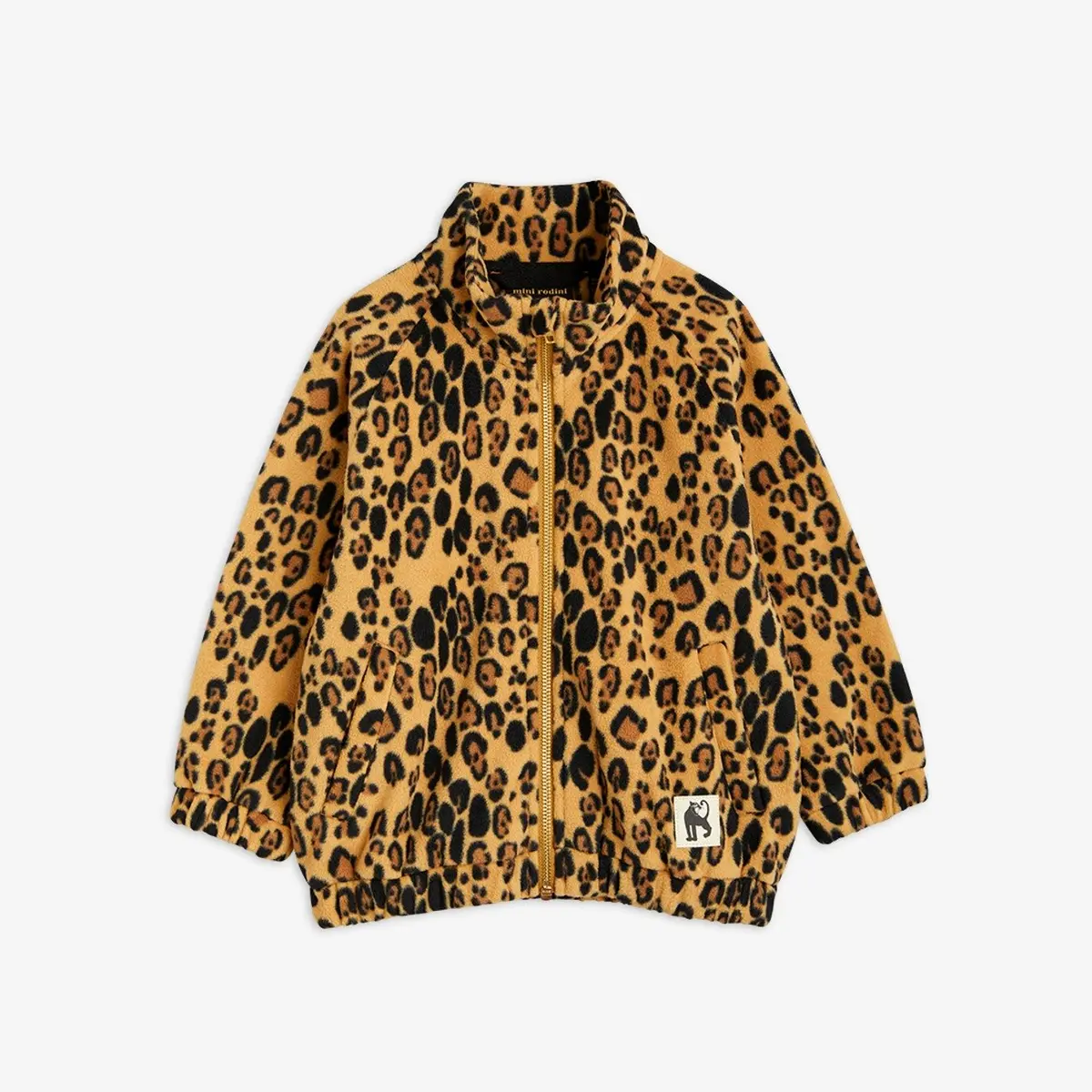 Leopard Fleece Jacket-image-0