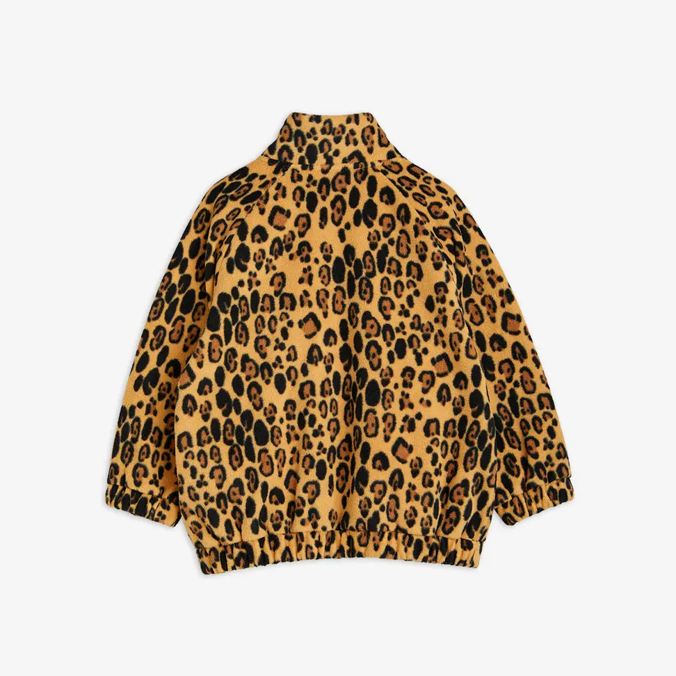 Leopard Fleece Jacket-image-1