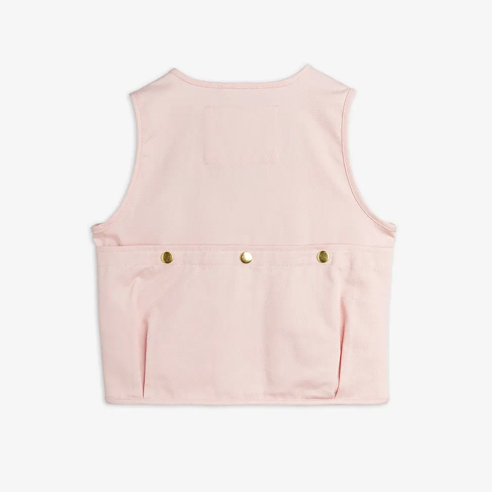 Kids Utility Vest Pink Mini Rodini