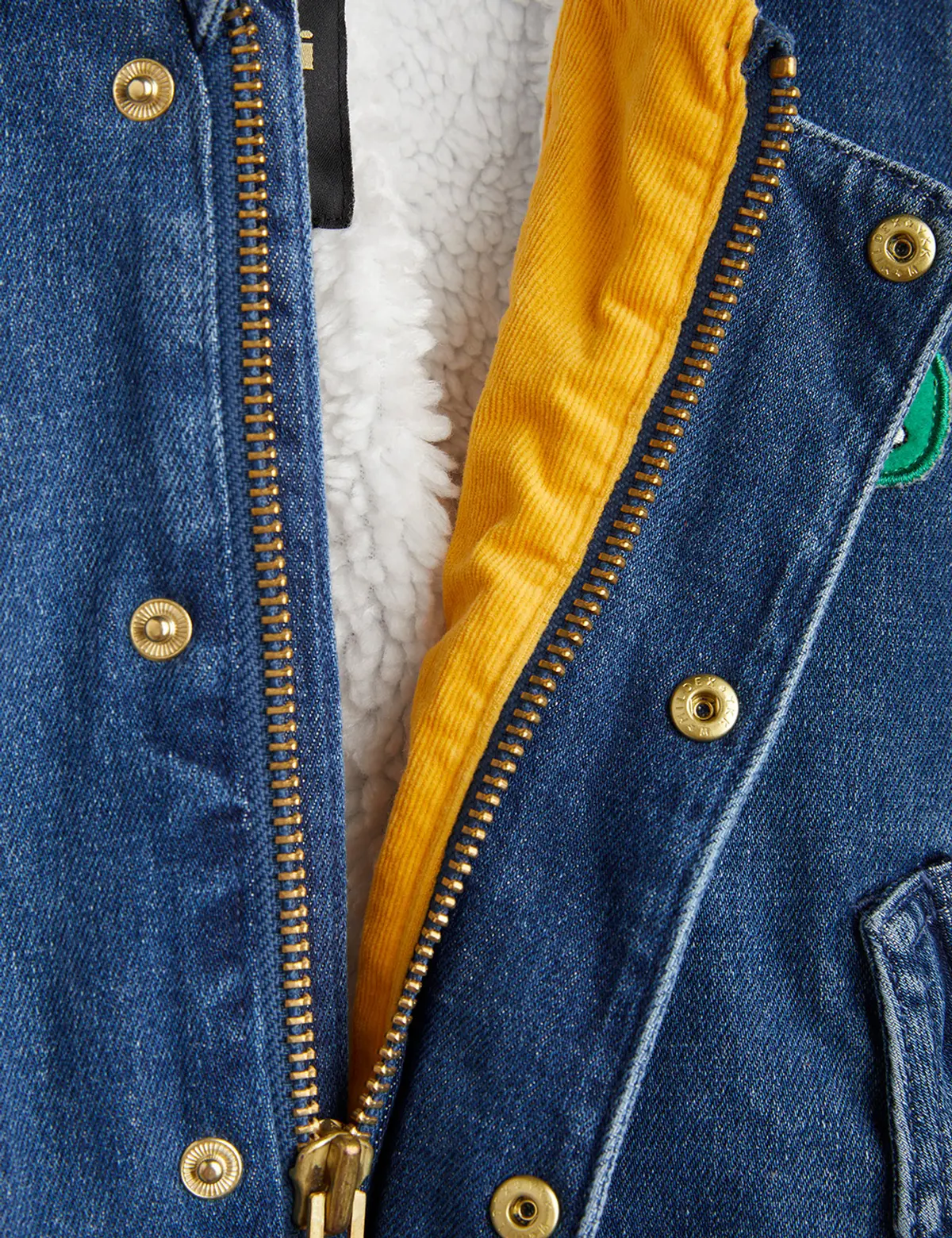 BLUEJEANS Patch Denimjacket