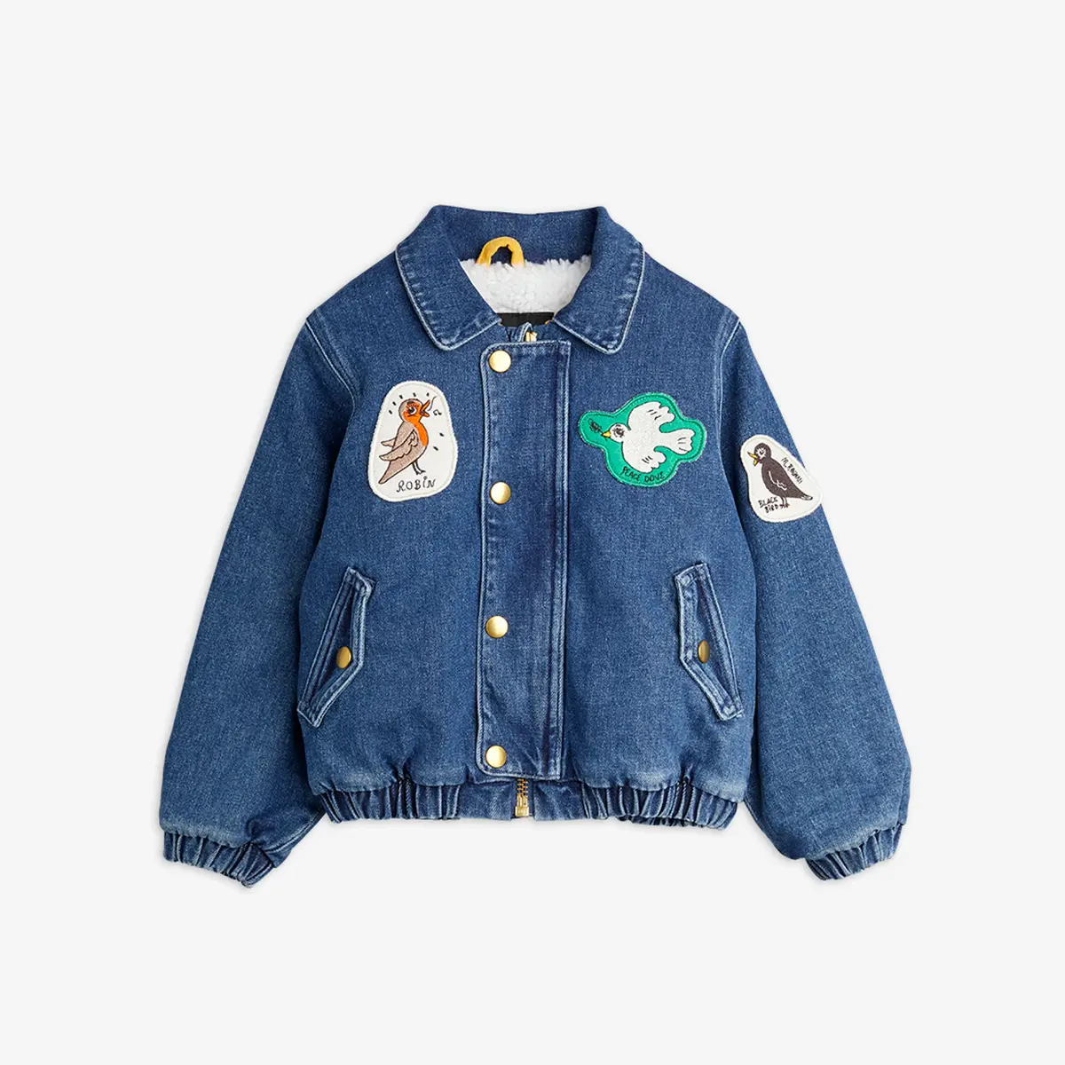 Denim Patch Jacket Blue