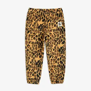 Leopard Fleece Trousers-image-1