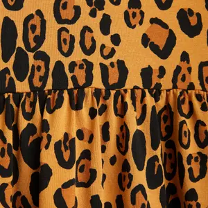 Basic Leopard Dress-image-2