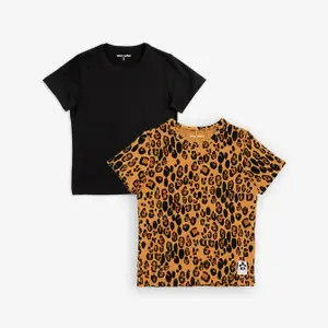 2-pack Basic Leopard T-shirt-image-0