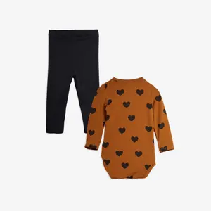2-pack Basic Hearts Body & Leggings-image-1