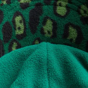 Leopard fleece cap-image-1