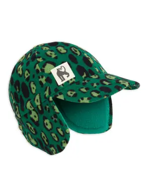 Leopard fleece cap-image-4
