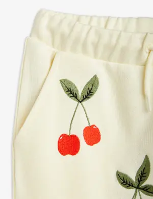 Cherry Embroidered Sweatpants-image-2