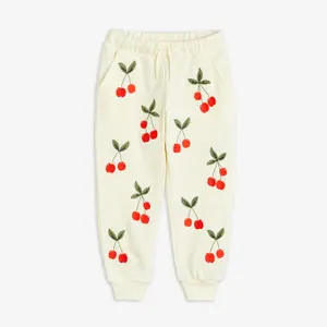 Cherry Broderade Sweatpants Offwhite-image-0