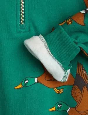 Ducks Half Zip Sweatshirt-image-3