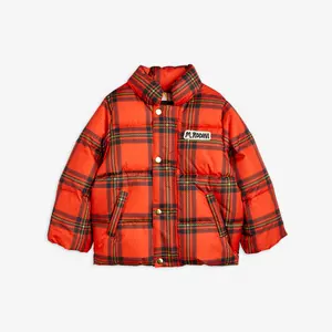 Check puffer jacket-image-0