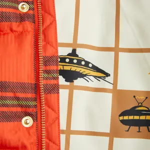Check puffer jacket-image-5