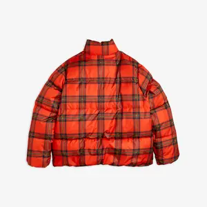 Adult Check Puffer Jacket-image-1