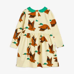 Ducks Long Sleeve Dress-image-1