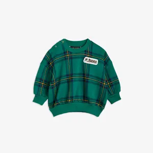 Check Sweatshirt Green-image-4