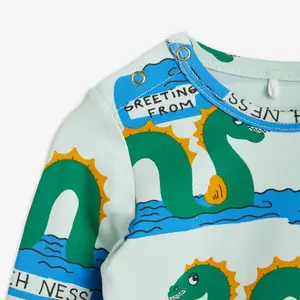 Loch Ness Long Sleeve Bodysuitsuit-image-3