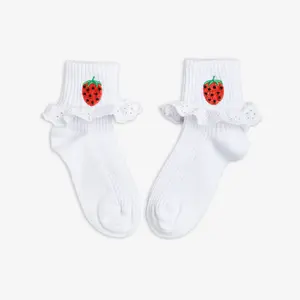 Strawberries Lace Socks-image-0