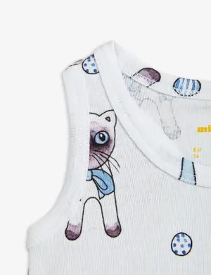 Siamese Cat Linne för Baby-image-2