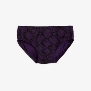 Upcyclade Snakeskin Briefs-image-0