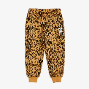 Basic Leopard Sweatpants-image-0