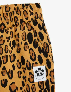 Basic Leopard Sweatpants-image-2