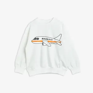 Airplane Sweatshirt Vit-image-0