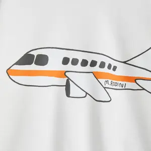 Airplane Sweatshirt Vit-image-2