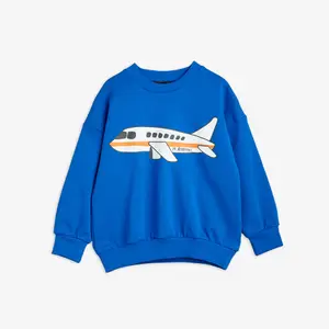 Airplane Sweatshirt Blue-image-0