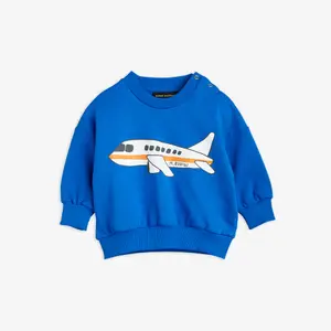 Airplane Sweatshirt Blue-image-4