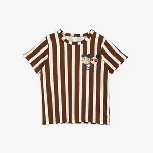 Ritzratz Stripe T-Shirt Brun-image-0