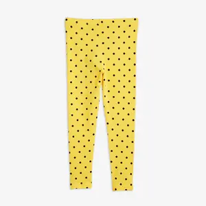 Polka Dot Leggings Yellow-image-1