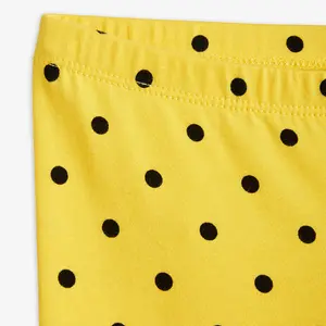 Polka Dot Leggings Yellow-image-2
