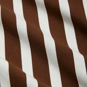 Ritzratz Stripe Dress Brown-image-7